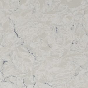 Arabesque quartz worktop texture with soft white and grey veining